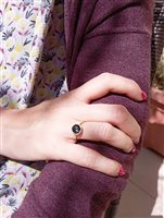 Ring Marco Bicego Woman Jaipur in Yellow Gold Topazio blu AB632-TPL01 - AB632-TPL01